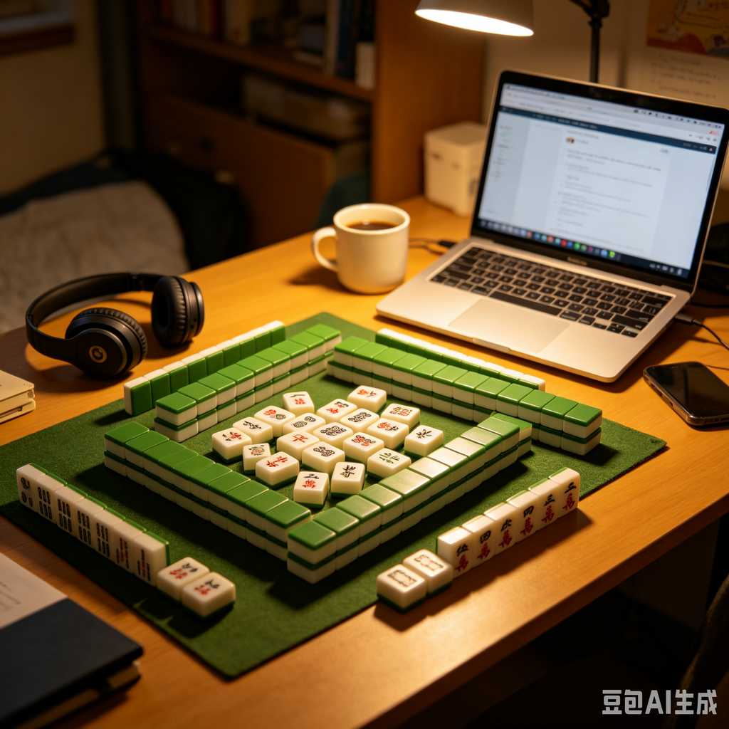 handmade mahjong tiles set