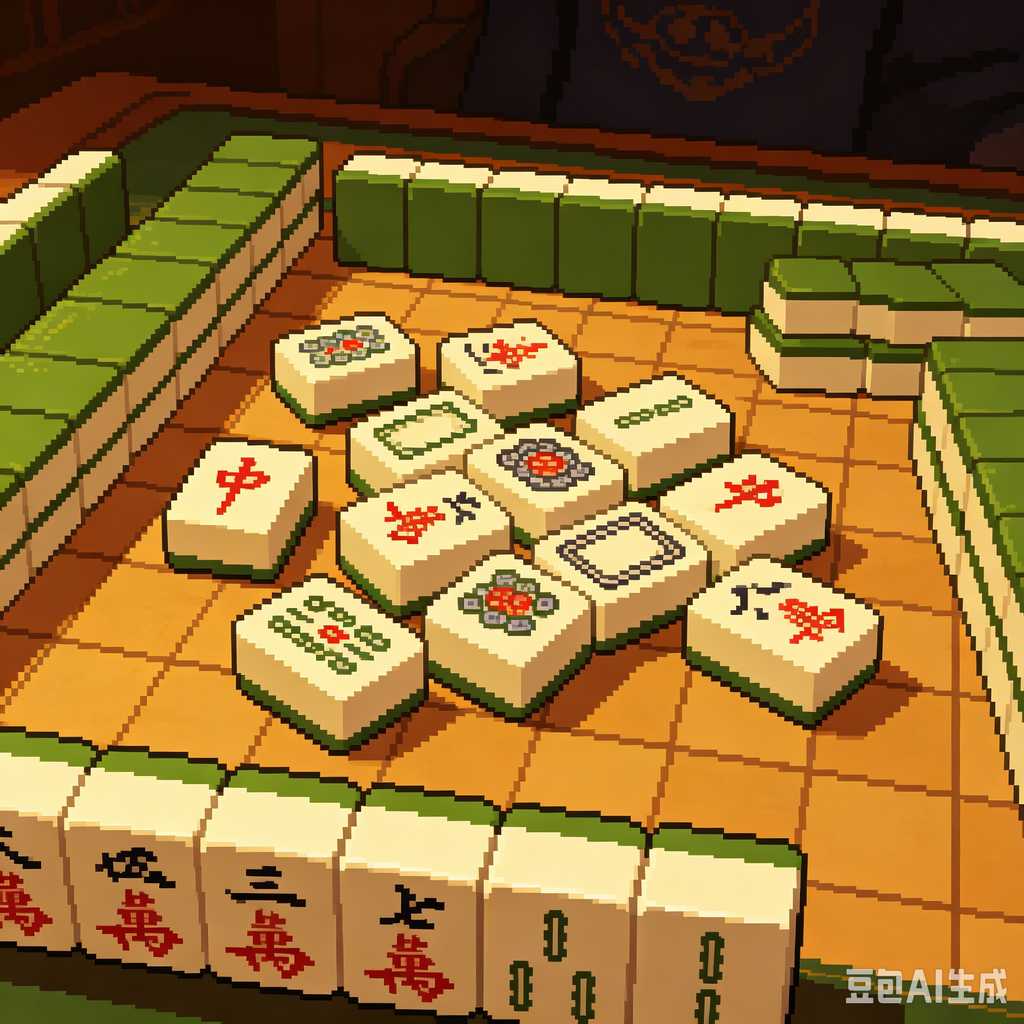 premium mahjong tile set