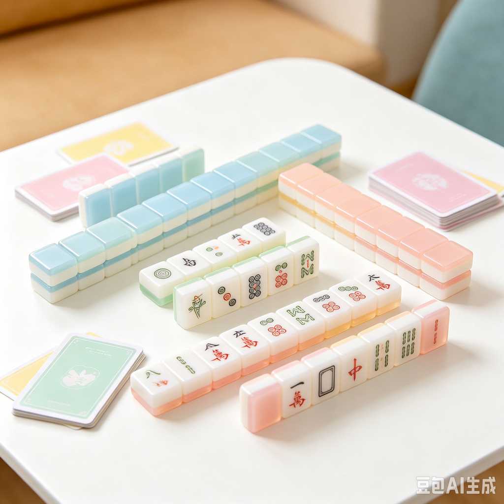 consistent color mahjong tiles