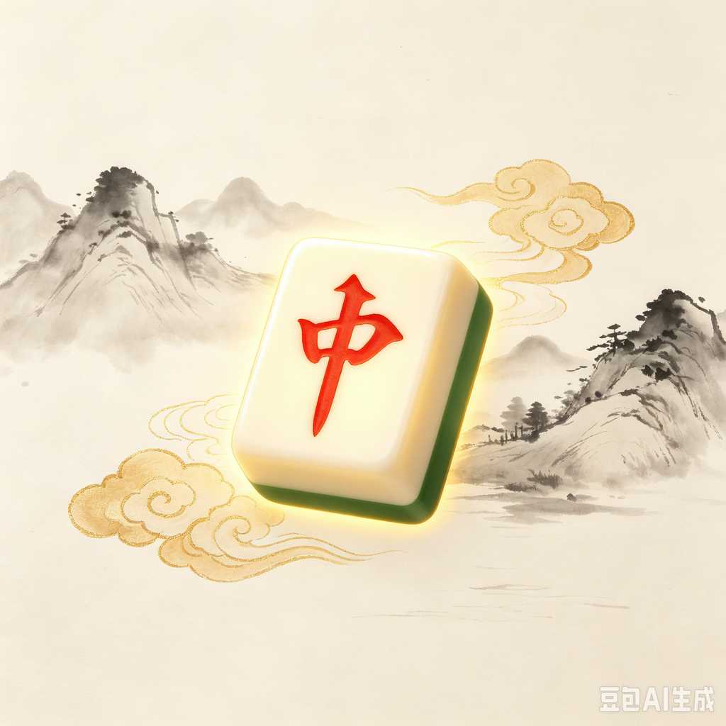 oil painting mahjong set
