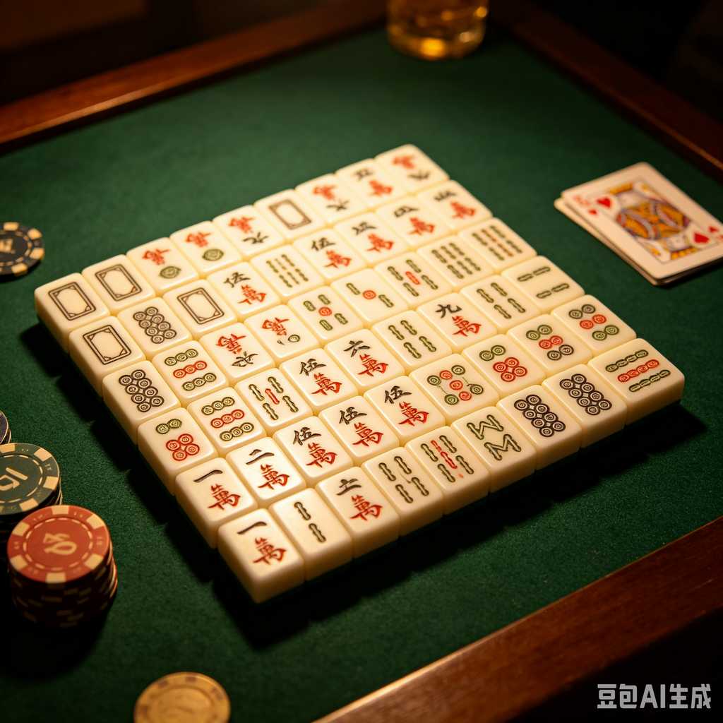 painting pattern mahjong tiles