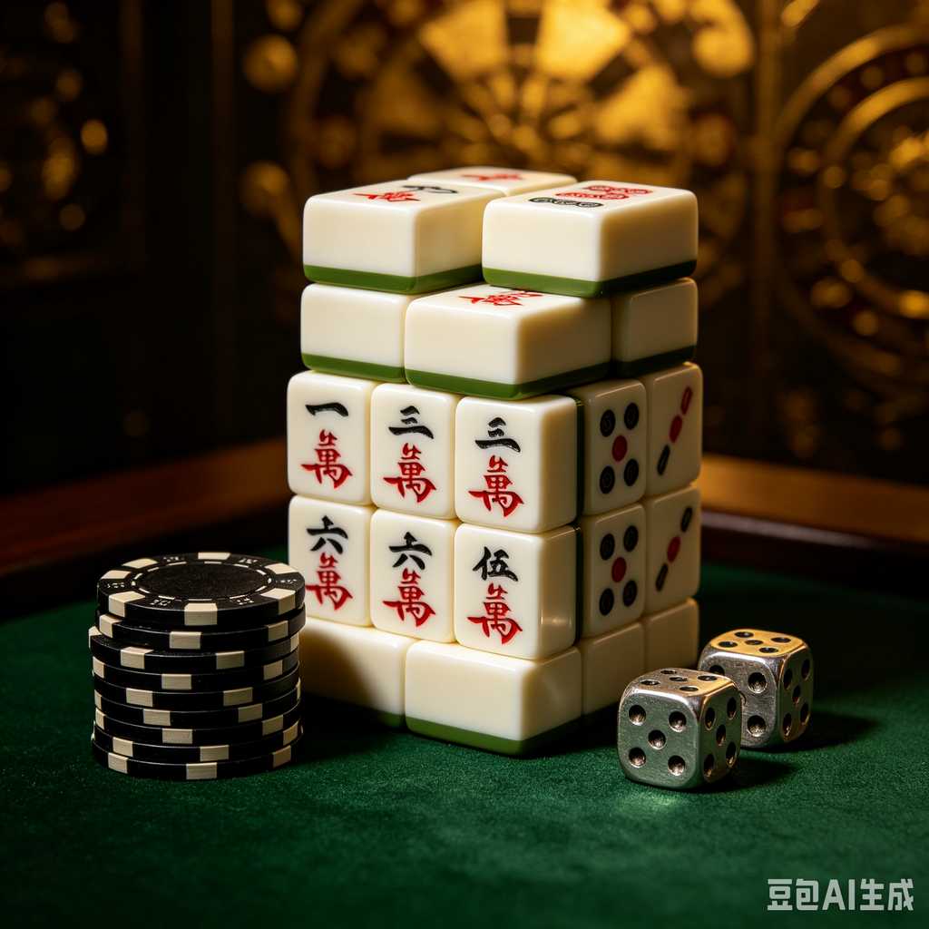 oriental style mahjong tiles