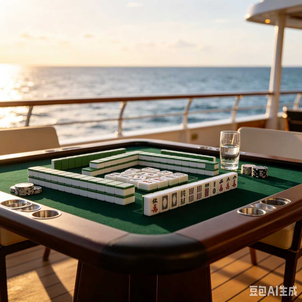classic oriental board game mahjong