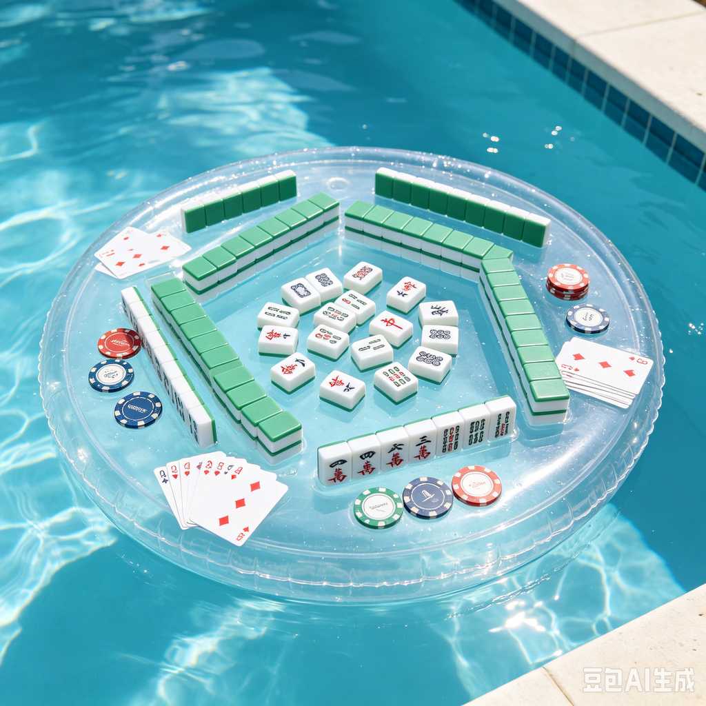 board game night mahjong set